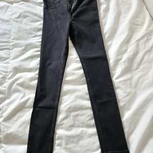 Abercrombie & Fitch Dark Gray Skinny Jeans